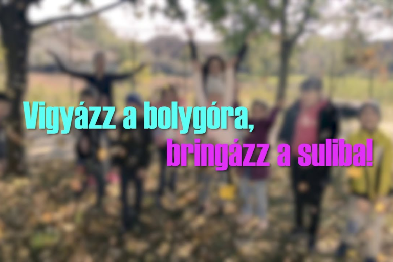Vigyázz a bolygóra, bringázz a suliba!